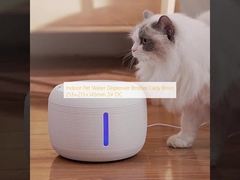 室内ペット用水道器 ブロンズ レディ 樹脂 213×213×145mm 5V DC