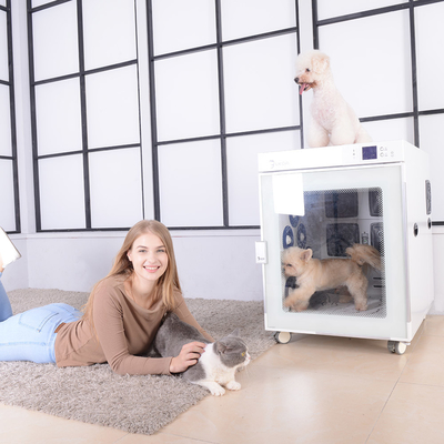 携帯用ペット乾燥部屋2の送風機、1200Wペット ドライヤーのおりの安全