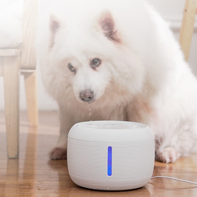 スマートなペット水ディスペンサー猫のステンレス鋼循環フィルターUsb充満